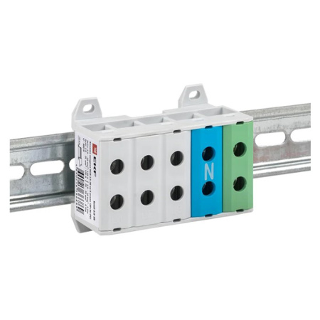 Картинка Клемма силовая вводная пятиполюсная КСВ 2.5-35 3P+N+PE PROxima EKF