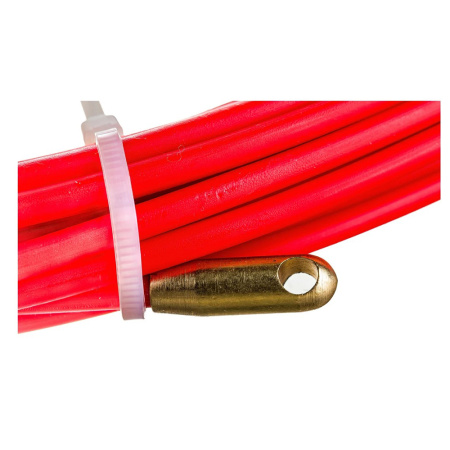 Картинка Протяжка кабельная мини УЗК в бухте стеклопруток Ø 3.5 мм 15 м Красная Rexant