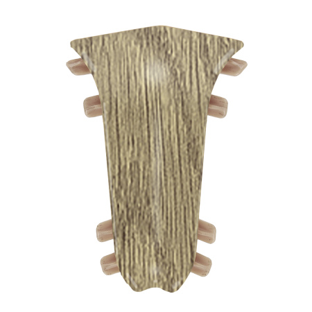 Внутренний угол для плинтуса К55 Комфорт Карагач