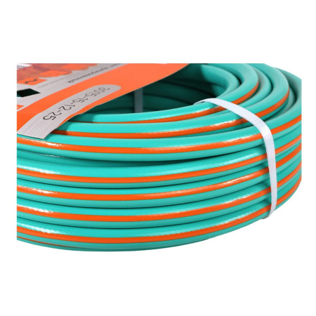 Картинка Шланг поливочный армированный 3-х слойный 1/2" 50 м Оранжево-мятный Sturm