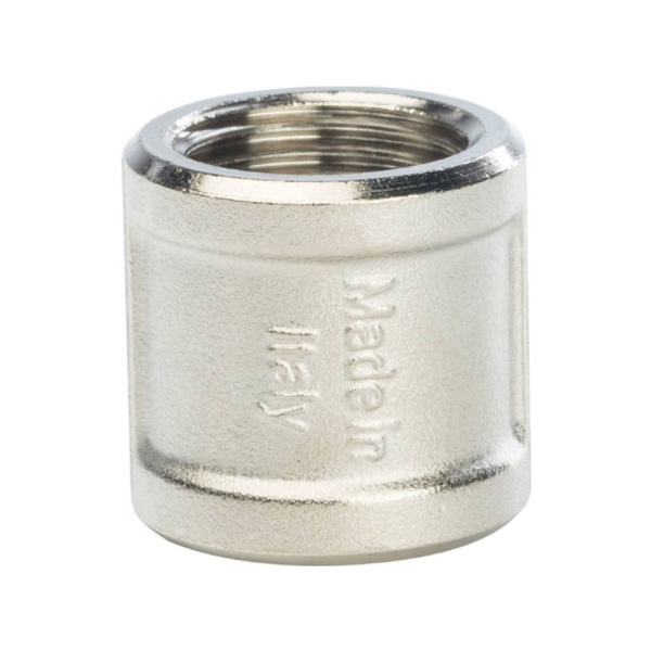 Картинка Муфта ВВ 1/2' никелированная STOUT