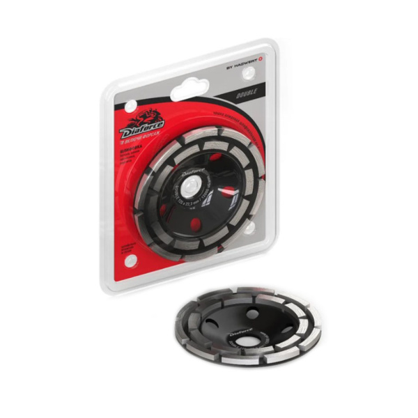 Картинка Чашка алмазная 125 мм двухрядная Diaforce