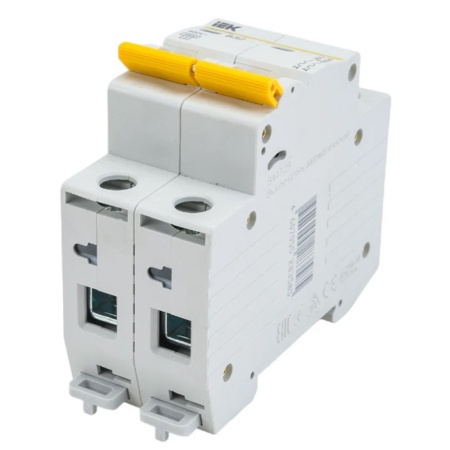 Картинка Выключатель автоматический двухполюсный 32А С ВА47-29 4.5кА IEK