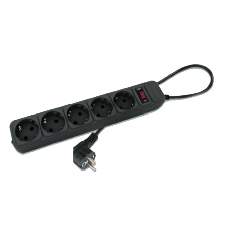 Сетевой фильтр SP-545 4,5 м Черный Спутник