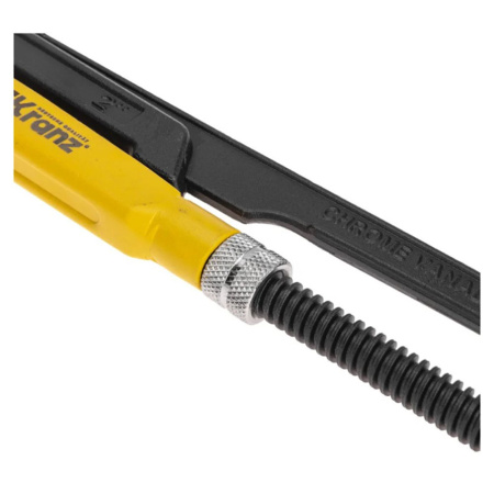 Картинка Ключ трубный рычажный № 3 литой L 500 мм KR-12-5904 KRANZ