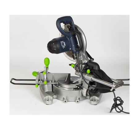 Картинка Торцовочная пила 1900 Вт с диском 255х30х2,8х60Т AYGER MSH-255/1900