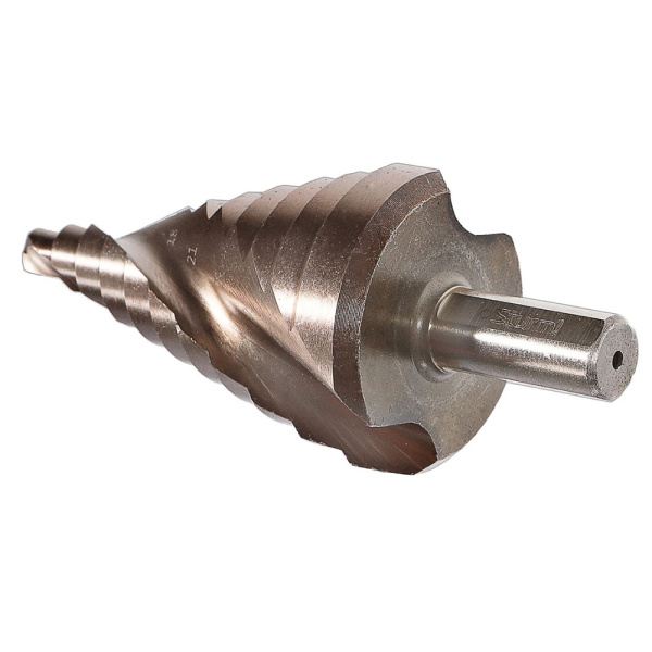 Картинка Сверло ступенчатое по металлу 6-36 мм спираль кобальт Sturm