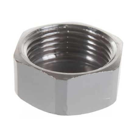 Картинка Заглушка ВР 1/2" никелированная STOUT