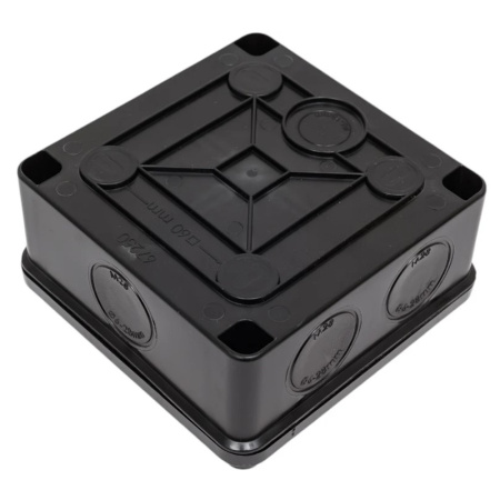 Картинка TYCO коробка распределительная 100х100х50 мм УХЛ1 IP54 Черная Ruvinil