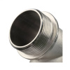 Картинка Угольник НВ 1 1/2" никелированный с упором STOUT