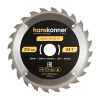 Диск пильный по дереву 210х30 24 зуба Hanskonner