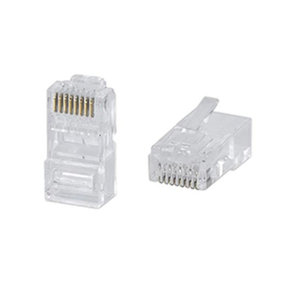 Картинка Коннектор RJ-45 8P8C Cat.6 экранированный 0.5-0.58 мм RIPO