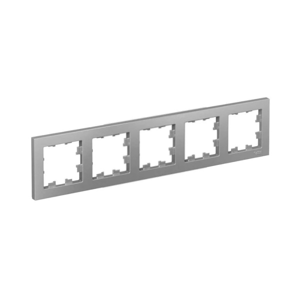 Картинка Рамка 5 постов Алюминий Systeme Electric ATLASDESIGN