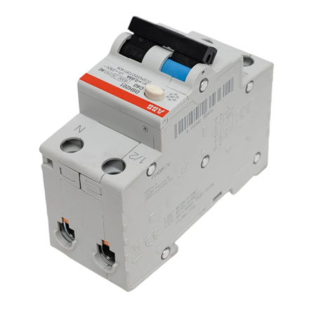 Картинка Автоматический выключатель дифференциального тока DSH201 1P+N С 40А 4.5kA 30мА AС 230В ABB