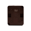 Картинка Розетка 1-местная со шторками и крышкой IP54 16А 250B Коричневая Systeme Electric ATLASDESIGN Profi54