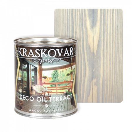 Масло для террас Kraskovar Deco Oil Terrace 0,75 л Туманный лес