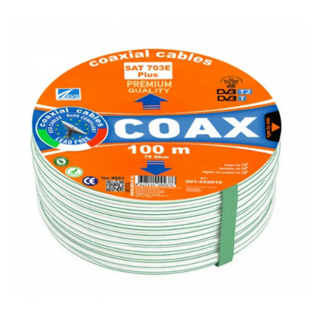 Кабель телевизионный SAT703 75 Оm Cu COAX AVS