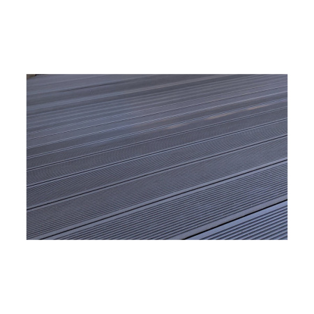 Картинка Доска террасная ДПК П7 153х28х6000 мм Венге Deckron Classic