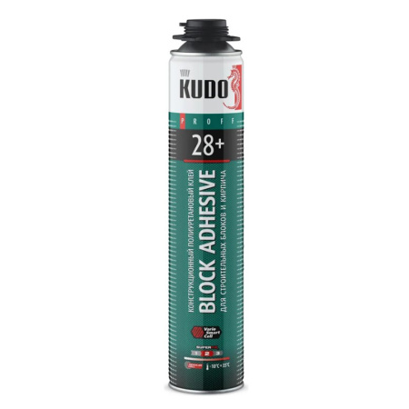 Клей пена всесезонная 1000 мл KUDO PROFF 28+ ABL