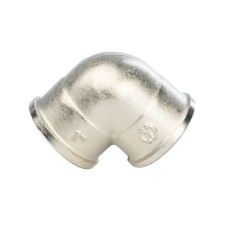 Картинка Угольник ВВ 1" никелированный STOUT