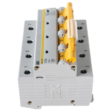 Картинка Выключатель автоматический 4п 100А C ВА47-100 10кА IEK