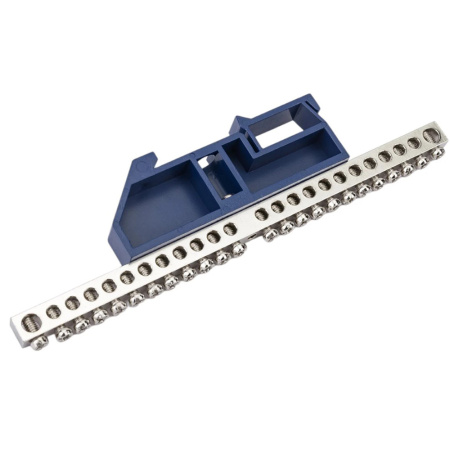 Картинка Шина нулевая на DIN-изолятор ШНИ-6х9-24-Д-С IEK