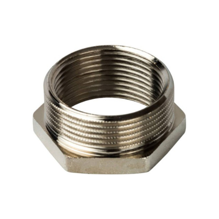 Картинка Футорка НВ 1"1/4х1" никелированная STOUT