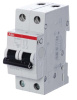 Автоматический выключатель 2п SH202 С 16А 4,5кА ABB