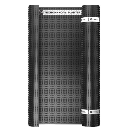 Мембрана профилированная 2х10 м PLANTER фундамент для гидроизоляции ТЕХНОНИКОЛЬ