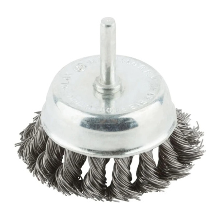 Картинка Щетка чашка 75 мм Витая MOS