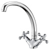 Смеситель для кухни Дуга латунь VALFEX Libra Chrome 