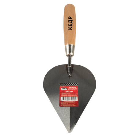 Картинка Кельма 160 мм деревянная ручка КЕДР