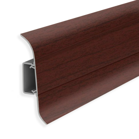 Плинтус К55 Комфорт 2,5 м Махагон