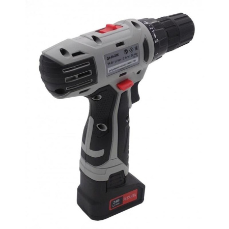 Картинка Дрель-шуруповерт аккумуляторная 24В Ресанта ДА-24-2ЛК-У