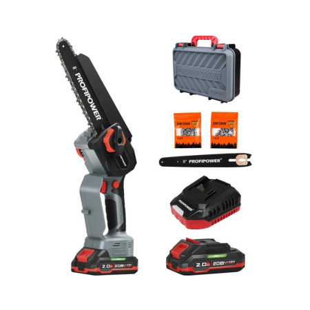 Картинка Пила цепная аккумуляторная бесщёточная PROFIPOWER MKGSH-20V