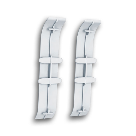 Картинка Соединитель для плинтуса Идеал Классик К-П70 Ясень Серый 253