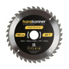 Диск пильный по дереву 130-30/20-36 зуба Hanskonner