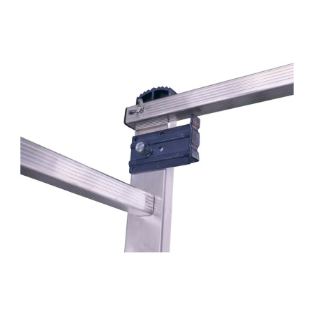 Картинка Лестница-помост алюминиевая 2x7 ступеней 3,4 м 1,98 м Alumet SM 4007