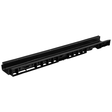 Лоток водоотводный 1000x148x55 мм Пластик без решетки AQUASTOK NORMA DN100 H55