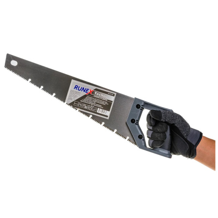 Картинка Ножовка по дереву 400 мм быстрый распил Runex Techno