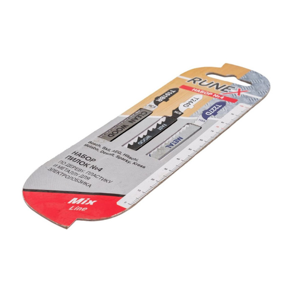 Картинка Пилки для электролобзика №4 Т227D/Т101BR/Т244D RUNЕХ