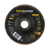 Круг лепестковый 125мм зерно 100 Hanskonner H9010-01-125x22-100ZTC