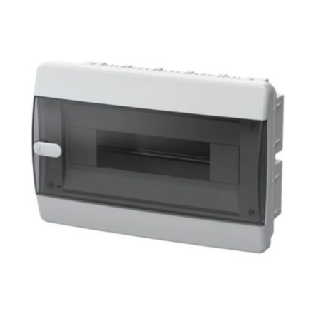 Корпус пластиковый ЩРВ-П-12 IP41 Черная прозрачная дверь IEK UNION Compact