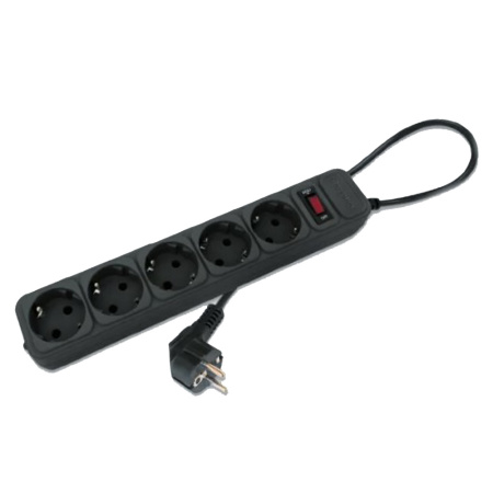 Сетевой фильтр SP-530 3 м Черный Спутник