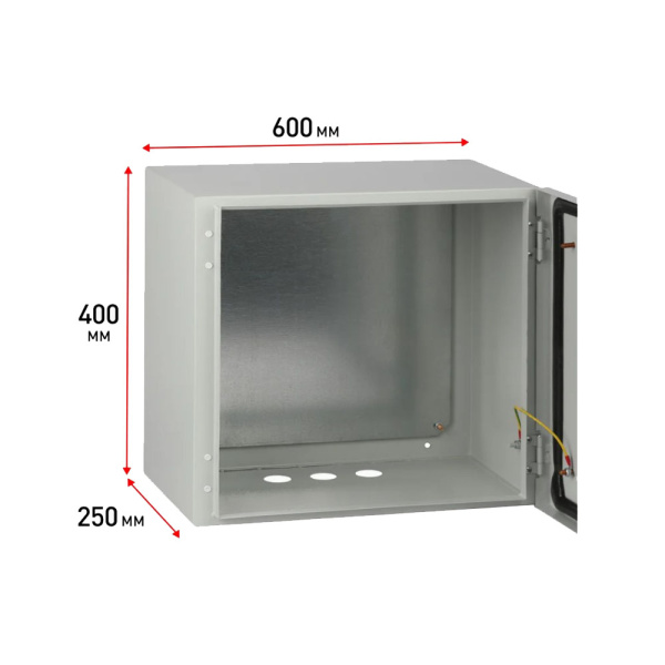 Картинка Корпус металлический ЩМП-40.60.25 400х600х250 У2 IP54 OPTIMA c.4.6.2_5 Эра