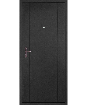 Картинка Дверь Форпост 51 размер 880х2050 мм левая с цилиндрическим замком и дверной фурнитурой