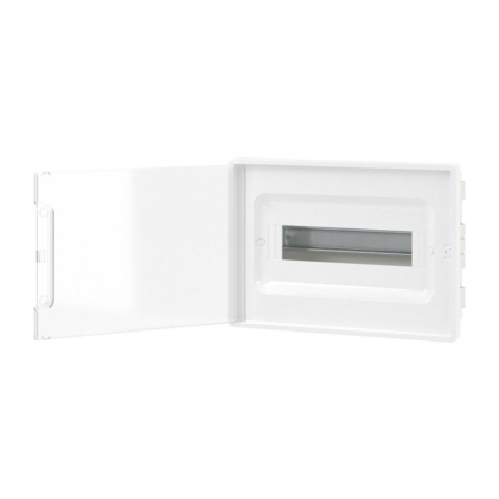 Картинка Корпус пластиковый встраиваемый FRAME ЩРВ-П-12 IP41 прозрачная дверь F12B1WT DKC