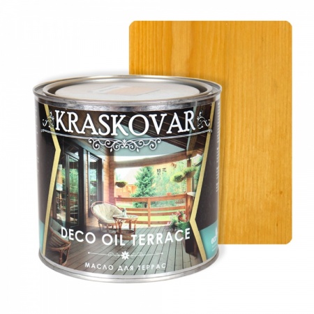 Масло для террас Kraskovar Deco Oil Terrace 2,2 л Ель