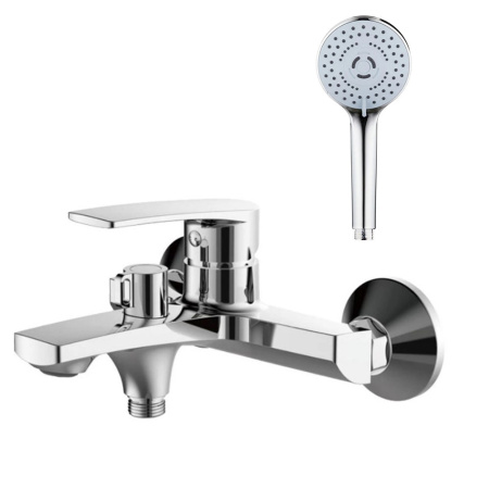 Смеситель для ванны латунь VALFEX Gemini Chrome VF.60587