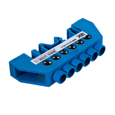 Картинка Шина нулевая комбинированный DIN-изолятор типа Стойка ШНИ-8х12-6-КС-С IEK